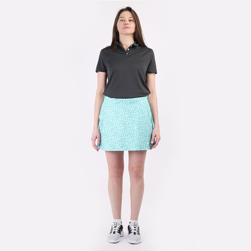 женская голубая юбка Nike Dri-FIT UV Women&#039;s Golf Skirt CU9364-382 - цена, описание, фото 7